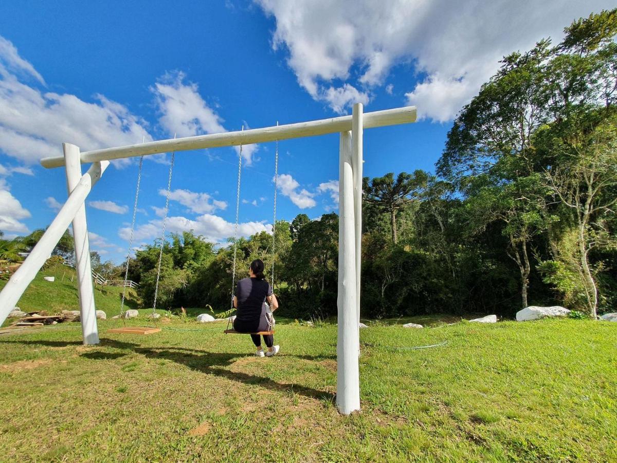Sitio Pedacinho Do Ceu Na Serra Catarinense Rancho Queimado Kültér fotó